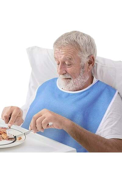 OEM Baveta Adulti Textila Bleu 75x45cm