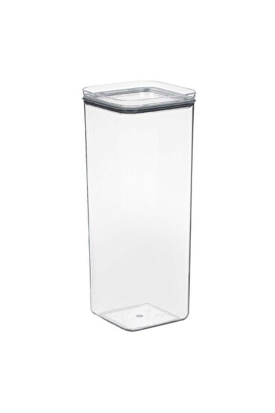 OEM Square Plastic Transparent Food Storage Container 2L