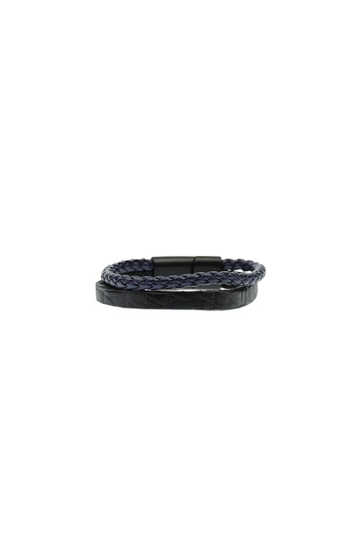 Kiğılı Set of 2 Leather Bracelets