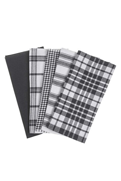 OEM Black White Gray Towels for Glasses 58x39cm - 5pcs
