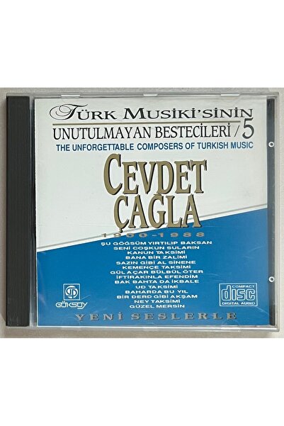 göksoy plak Unforgettable Composers of Turkish Music 5 Cevdet Çağla Cd