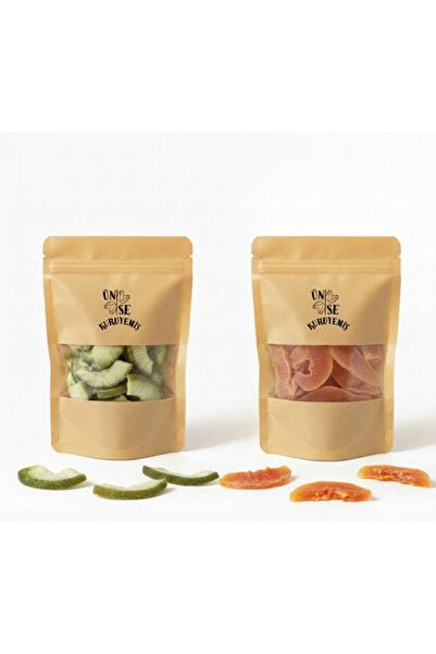 ÜNSEKURUYEMİŞ Tropical Dried Fruit (100 Gr Pomelo-100 Gr Papaya)