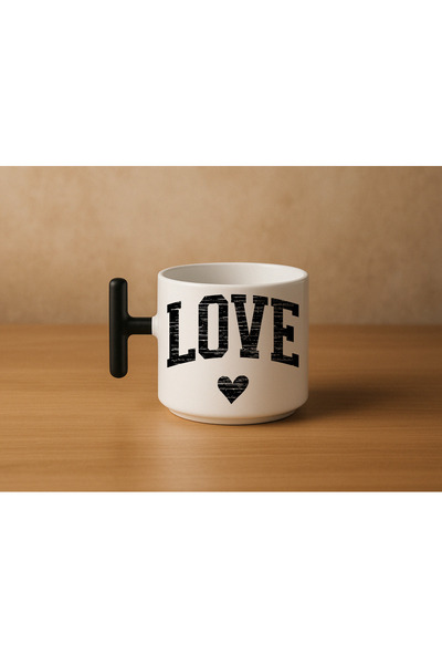 Er-Se Tasarım Special Valentine's Day Love Mug, Love Lover Mug, Gift for Love...