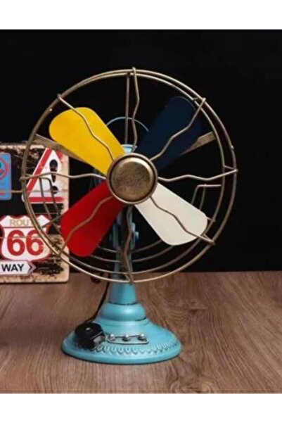 SPR ديكور مروحة حديد انتك Iron Fan Decor Antique