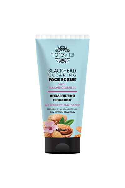 OEM Facial Exfoliant Scrub Face Wash with Almond Granules 150ml - Fiorevita