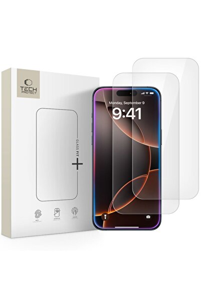 Tech-Protect Glass Fit+ pentru iPhone 16/17 Pro Max