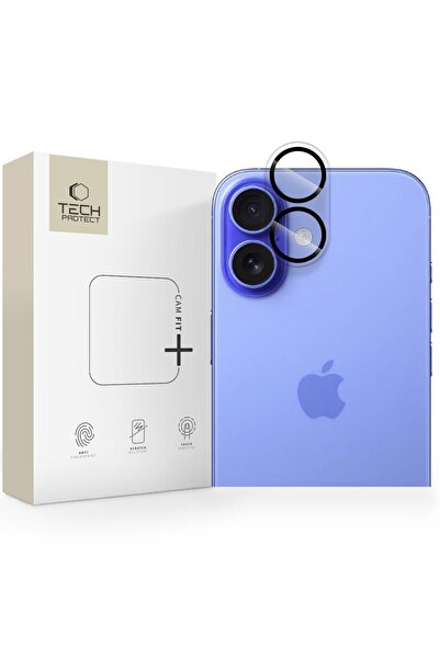 Tech-Protect Protector cameră iPhone 17, sticlă securizată FullCover