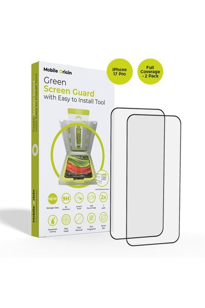 Mobile Origin iPhone 17 Pro Πλήρης κάλυψη προστατευτικού γυαλιού οθόνης