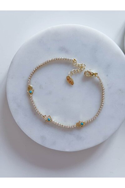 CHARMLUCKY Special Series Hamsa Water Way Bracelet
