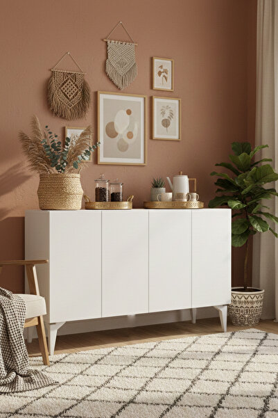 zetuna home KA1211B KONSOL, ÇOK AMAÇLI DOLAP, KAHVE KÖŞESİ VE TV SEHPASI BEYA...