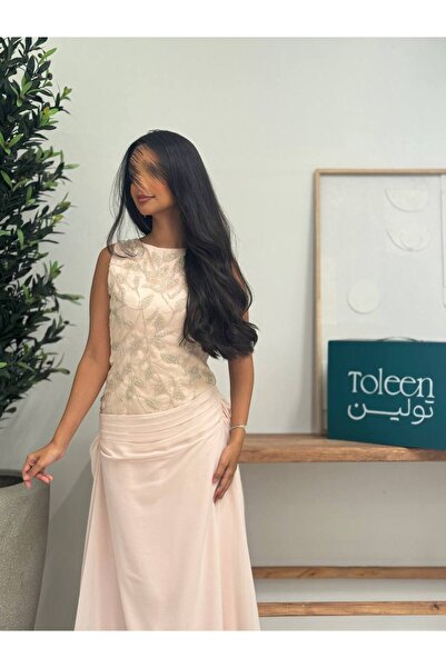 TOLEEN Shereen's embroidered evening dress
