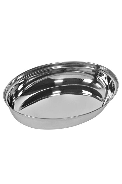 OEM Oval Stainless Steel Serving Platter 22cm