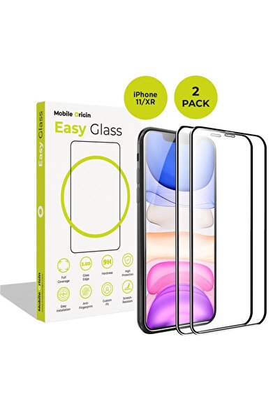 Mobile Origin iPhone 11/XR Full Cover EasyGlass Screen Protector