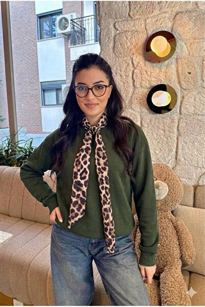 INFİVENTO سترة سيلانيك مع تفاصيل الوشاح