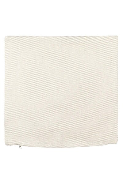 OEM Ecru Cushion Cover with Embossed Pattern 45x45cm