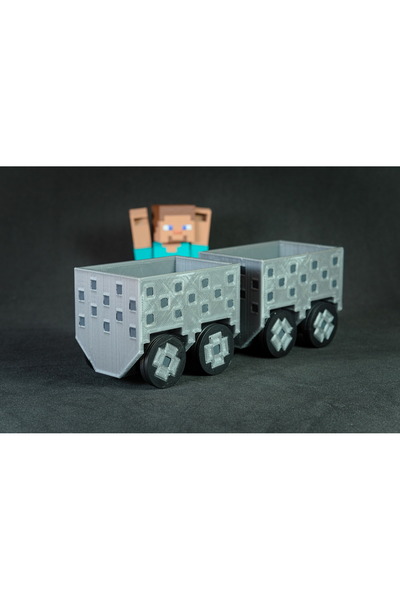 Generic Minecraft Steve Vagon