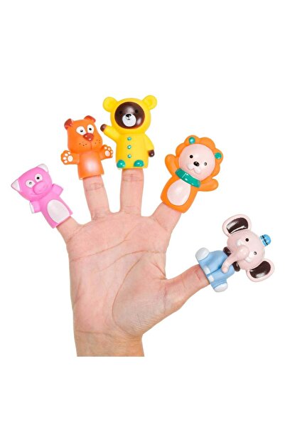 OEM Jucarie Finger Puppet Animale Salbatice - 5 buc