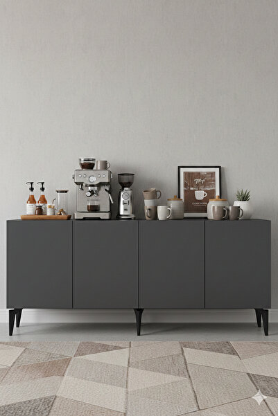 zetuna home KA1809A KONSOL, ÇOK AMAÇLI DOLAP, KAHVE KÖŞESİ VE TV SEHPASI ANTR...