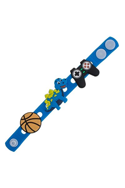 OEM Blue Silicone Bracelet with 3 Pins
