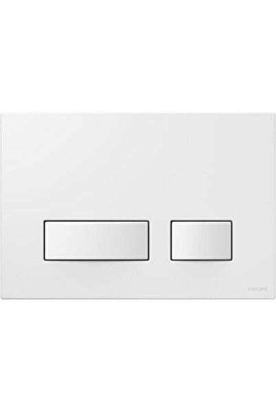 Cersanit Clapeta actionare rezervor WC incastrat Button Movi II, White