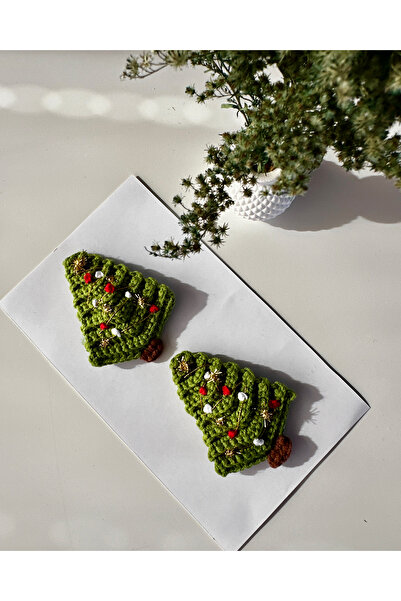 livadesign7 Hair Clip Special Tree Design Handmade 2-Piece Snap Clip Set