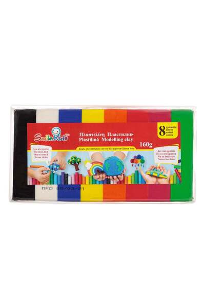 OEM Plasticine in Box 8 Different Colors - 160g