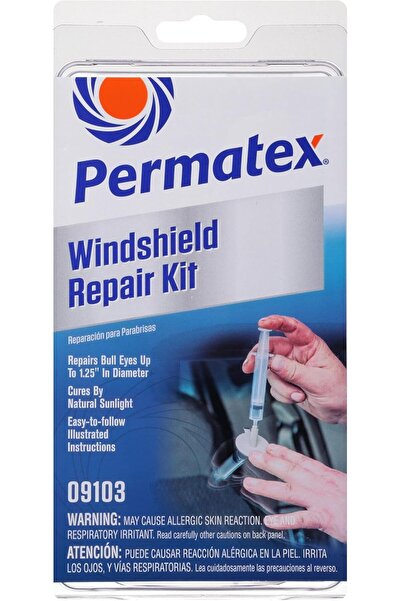 Permatex 16067 Bullseye Windshield Repair Kit.025 oz. Syringe