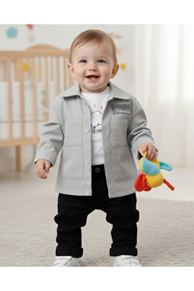 Ege Bebek Erkek Çocuk 1-8 Yaş Şık Bayramlık Keten Takım, 3'lü Keten Gömlekli ...