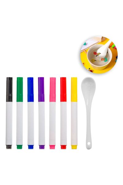 OEM Set Carioci de Apa 7 Culori & Lingura