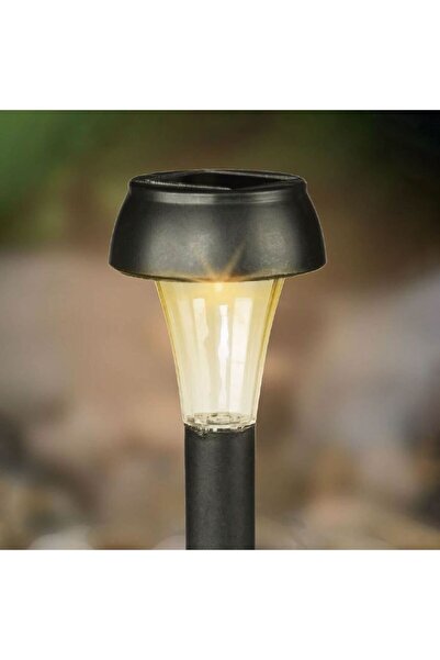 OEM Lampa Solara Rotunda Neagra 18.5cm