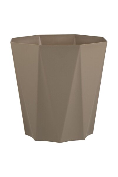OEM Mask Plastic Pot Mocca Octagonal 25x25x24.5cm