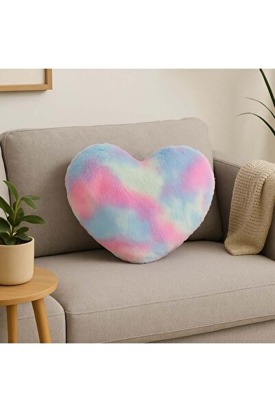 OEM Perna Decorativa Inima Rainbow 41x42x8cm