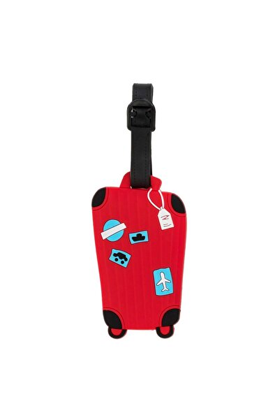 OEM Red Suitcase Tag 5.5x14cm