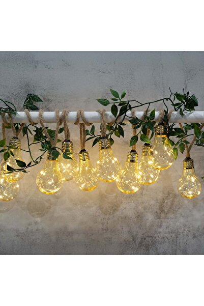 OEM Ghirlanda Solara cu Becuri din Plastic Lumina Alba Calda de Interior & Ex...