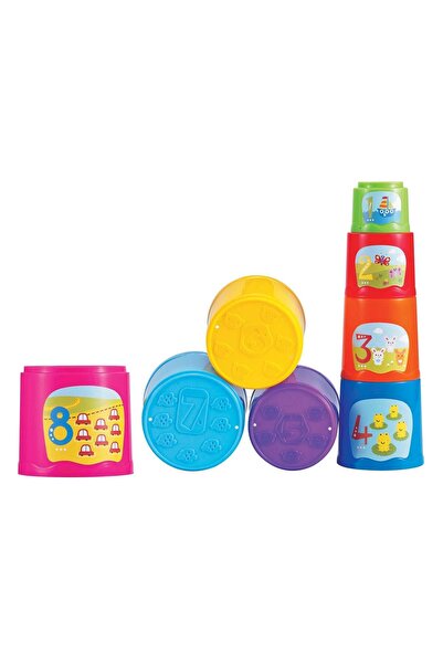 OEM Pyramid Toy with Cups & Numbers