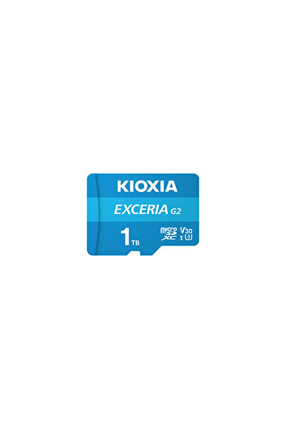 ystekno Kioxia 1Tb Exceriag2, Lmex2L001Tg2 U1 V30 4K, Cl10, 100Mb/S, Microsd ...