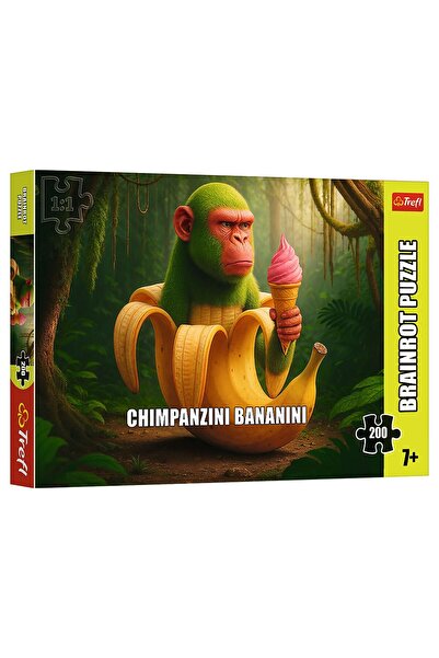 OEM Puzzle Brainrots Chimpanzini Bananini (200 Piese) - Trefl
