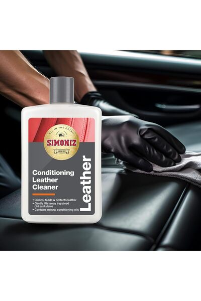 SIMONIZ SAPP0184A Conditioning Leather Cleaner, White, 475ml