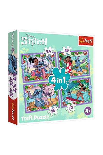 OEM Puzzle Lilo & Stitch 4 in 1 - Trefl