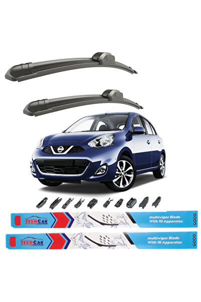 TEAMCAR Nissan Micra K13 (2010–2016) Stergatoare TeamCar® – Set fata