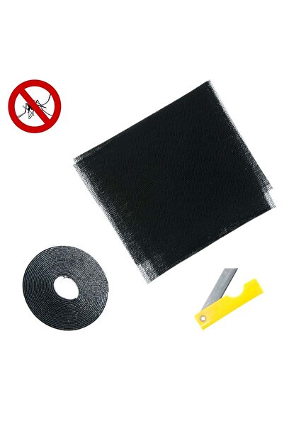 OEM Plasa Anti Tantari Neagra pentru Fereastra 1x1m