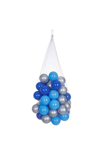 OEM Blue & Silver Balls for Playground 7cm - 50pcs