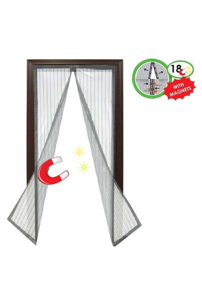 OEM White Anti Mosquito Net with Magnet for Door 1.5x2.2m