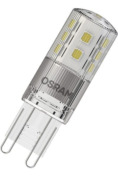 Osram Dimmable LED Pin Lamp with G9 Socket, Warm White (2700 K), 320 Lumen, C...