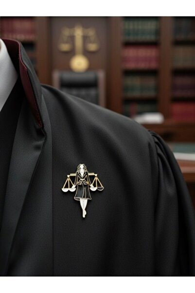 Pinkar Studio Hukuk Broş/Pin