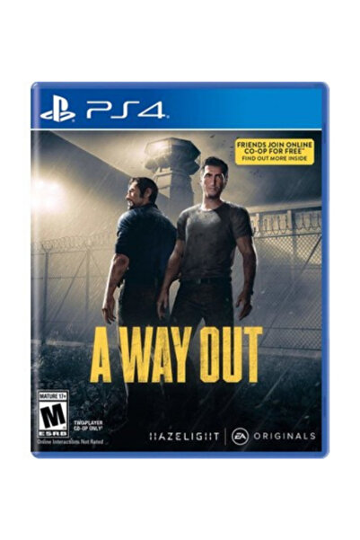 EAFC A Way Out Ps4 ve Ps5 Uyumlu Dijital