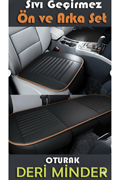 mısırlı grup وسادة مقعد السيارة الأمامية والخلفية مقاومة للماء من الجلد الأسو...