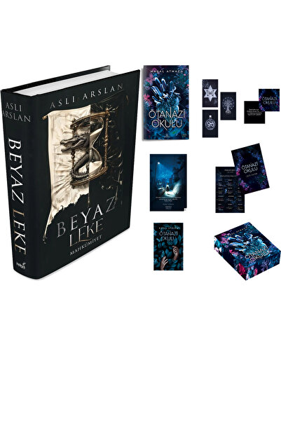 İndigo Kitap Beyaz Leke Mahkumiyet Ciltli ve Ötanazi Okulu 1 Ciltli Kutulu