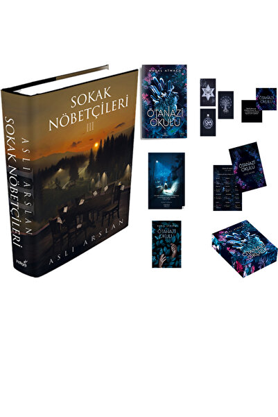 İndigo Kitap Sokak Nöbetçileri 3 Ciltli ve Ötanazi Okulu 1 Ciltli Kutulu