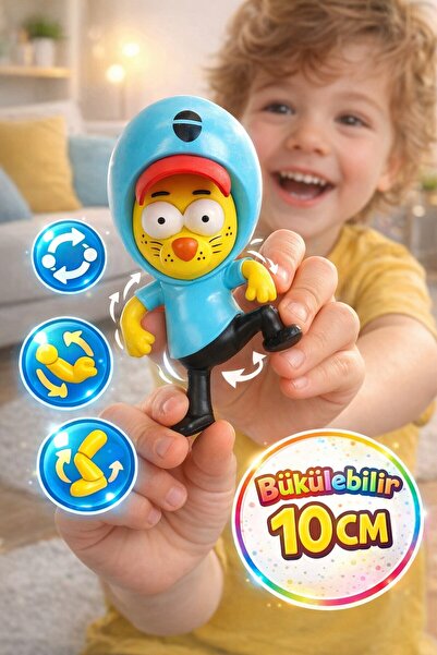TOYFEST Kral Şakir Bükülebilir Tekli Figür Seri 1 - 10 CM